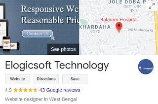 Elogicsoft.com - Web designing review by  google